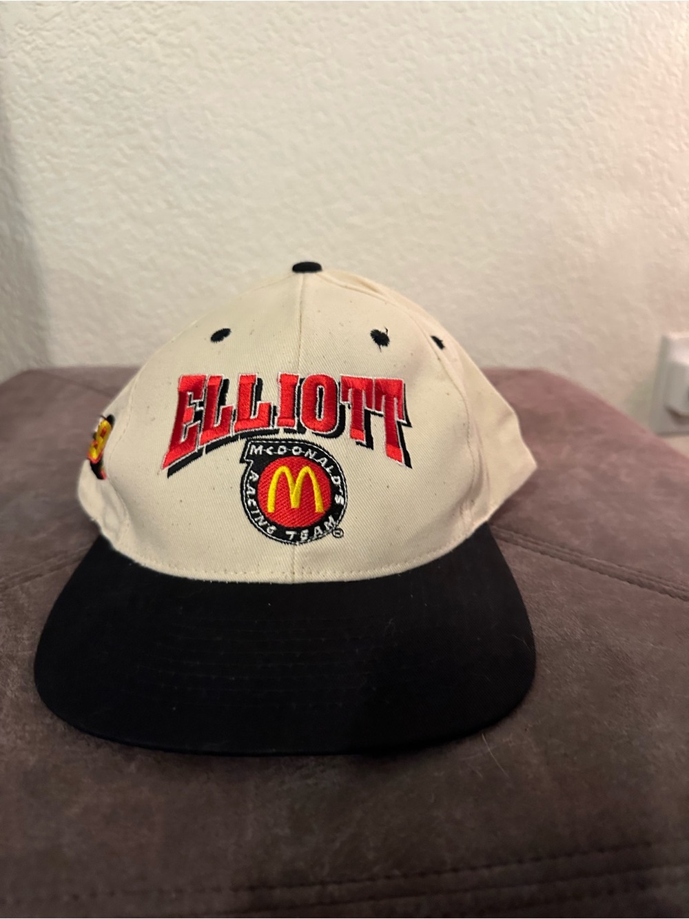 BIll Elliott McDonald's NASCAR racing hat